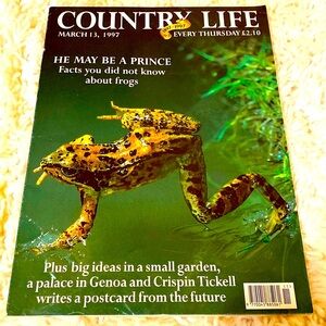COUNTRY LIFE MAGAZINE March 13, 1997 GREAT BRITAIN EUC!